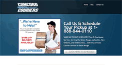 Desktop Screenshot of concordcouriers.com